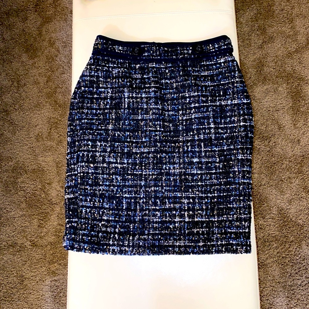 Ann Taylor Twid midi skirt